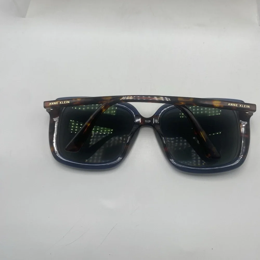 Anne Klein Sunglasses Women FRAME ONLY AK7066 55-18-135 Blue Tortoise 524